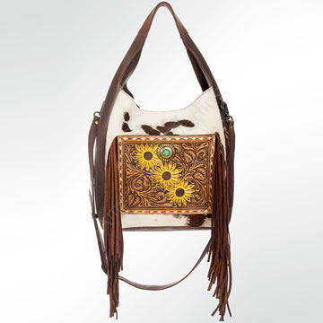 American Darling Hobo Hand Tooled Genuine Leather Western Women Bag | Handbag Purse Bags for Wallet Cute